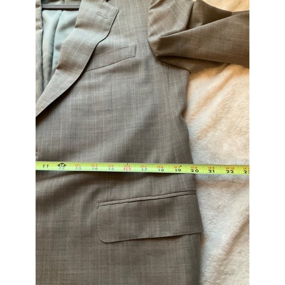 Ermenegildo Zegna Sz.50 C Blazer Sport Coat High Performance Wool and Silk Plaid - Picture 5 of 14